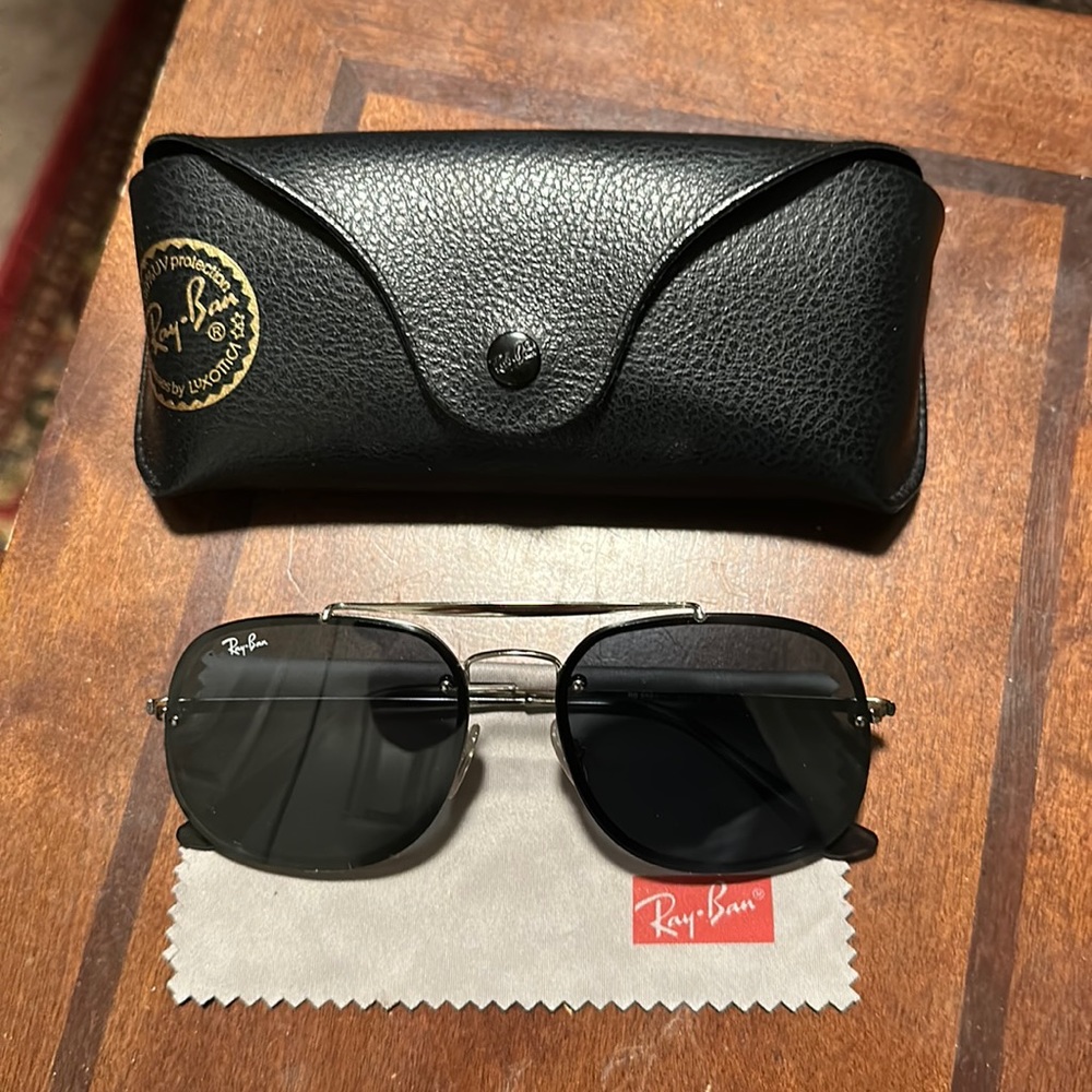 Ray-ban 58 mm Square Aviator Sunglasses